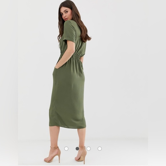 ASOS TALL - Double Breasted Dress - Picture 4 of 4